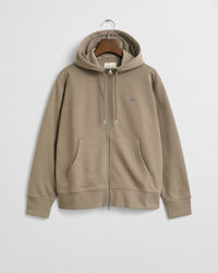 Shield hoodie met ritssluiting