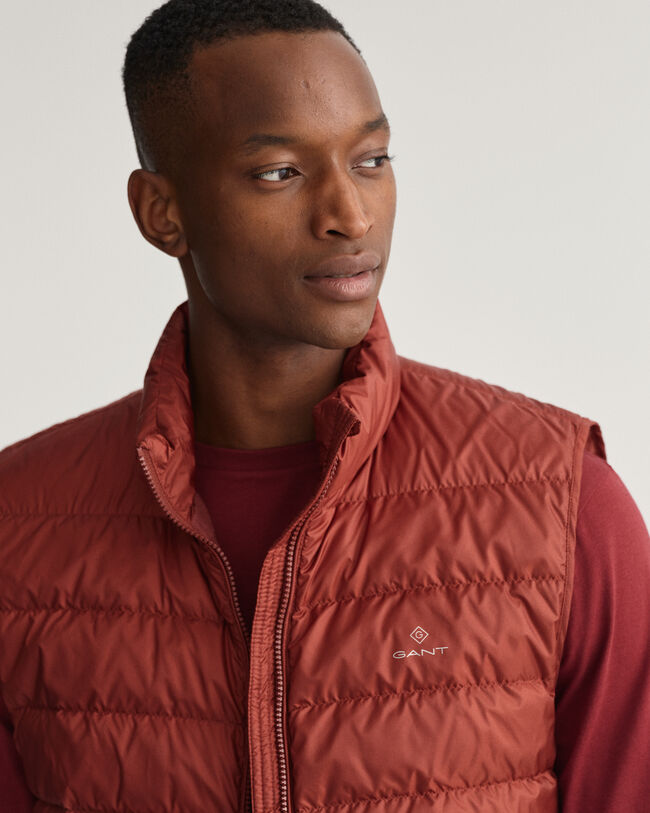 Lichte donsbodywarmer