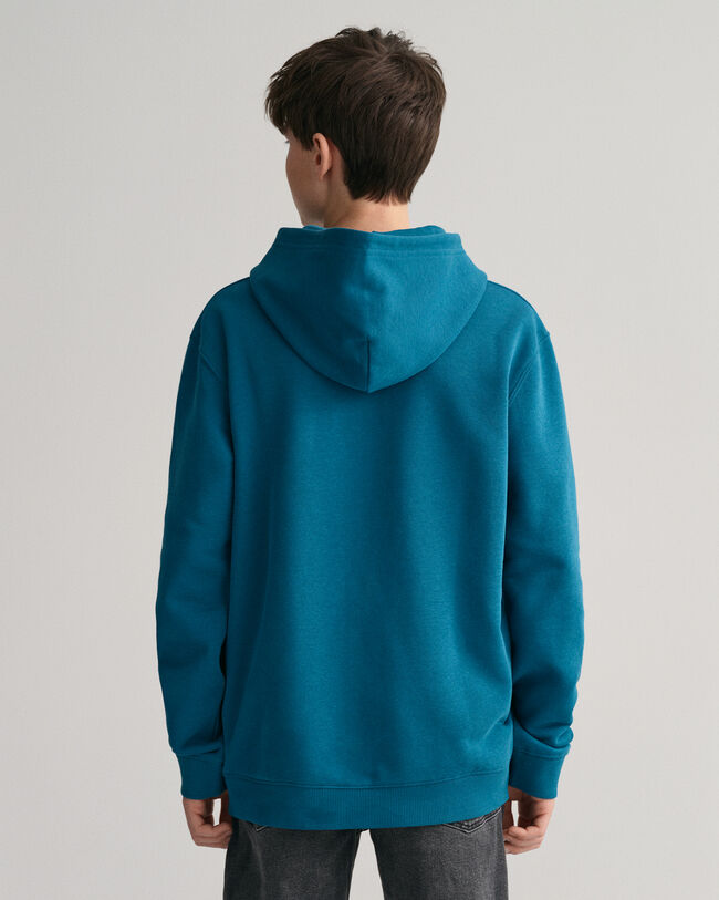 Teens Contrast Shield hoodie
