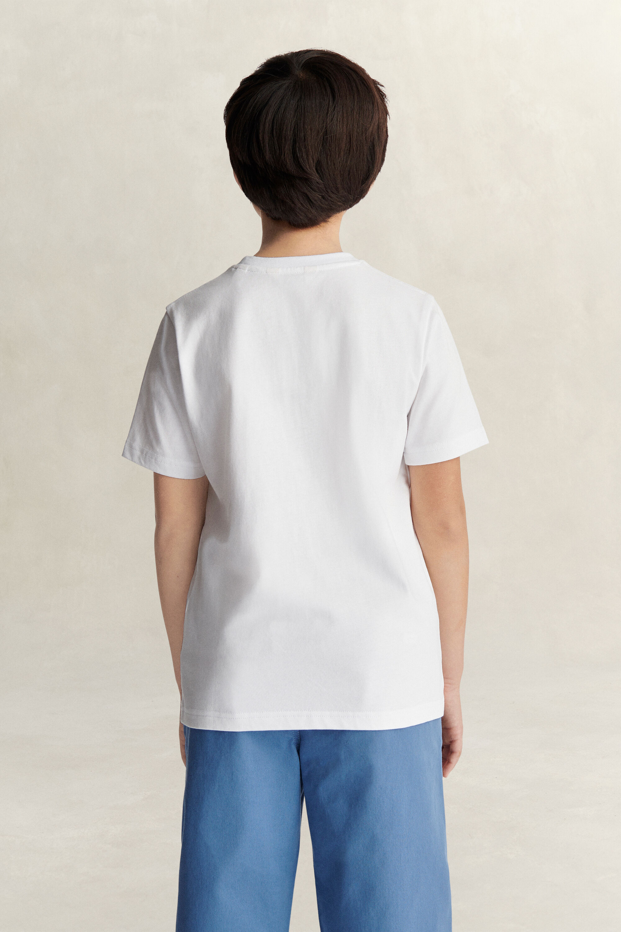 T-shirt met zakje voor tienerjongens