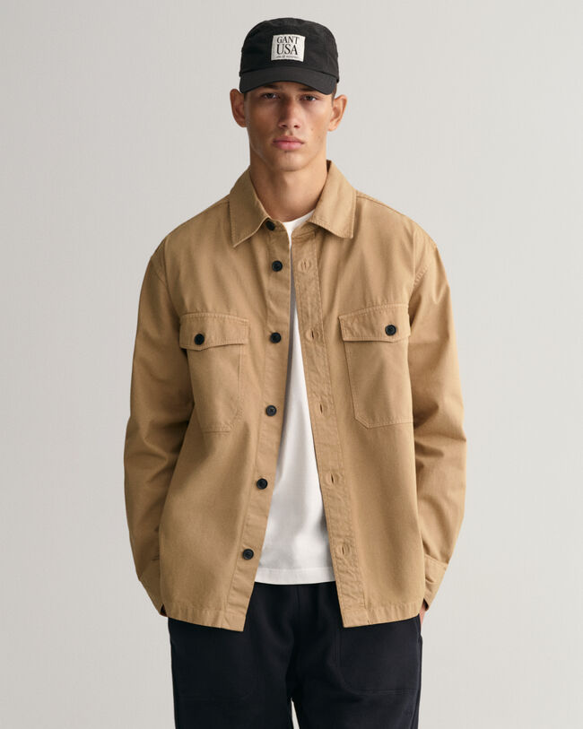 Licht Twill overshirt