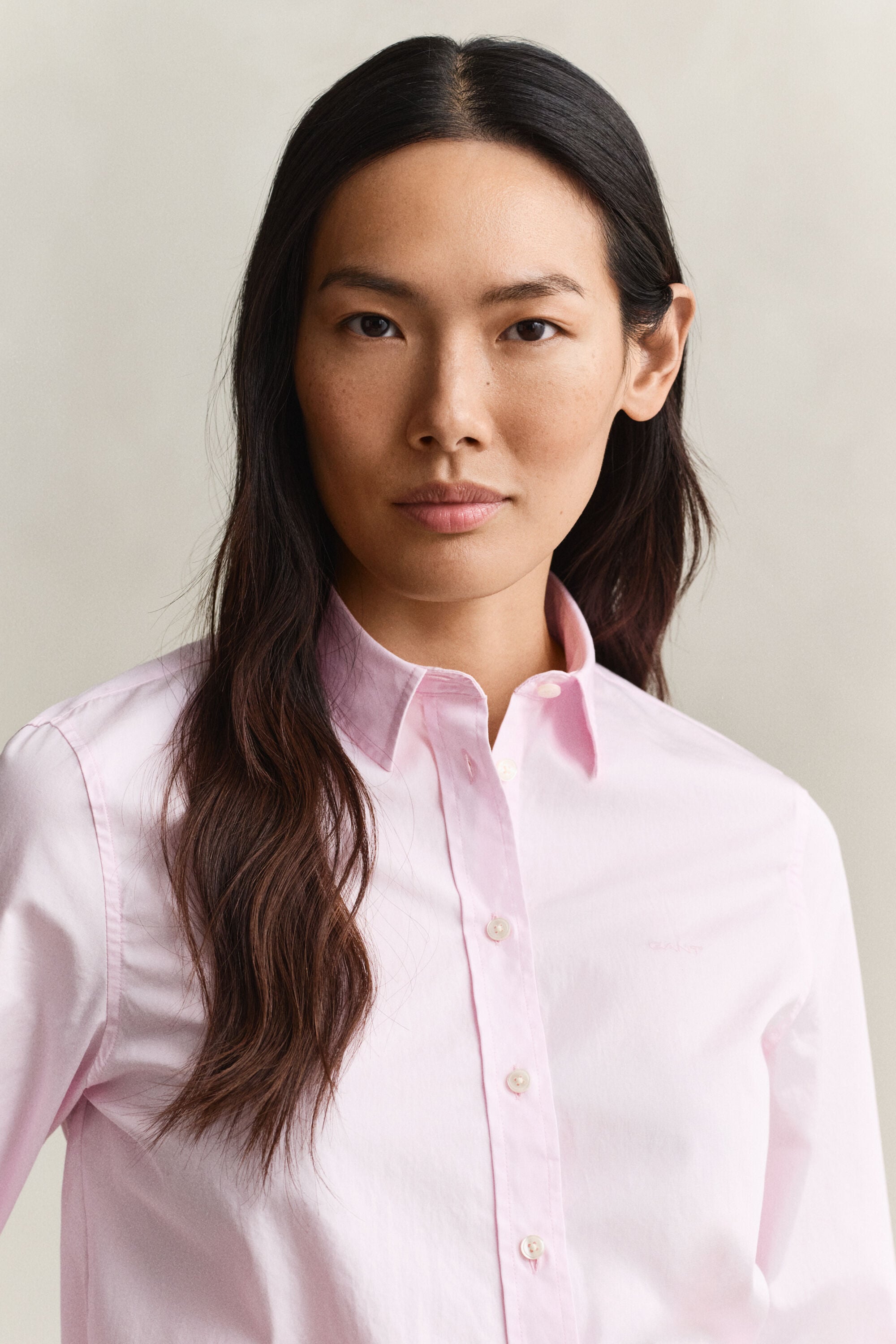 Regular Fit Classic overhemd van poplin
