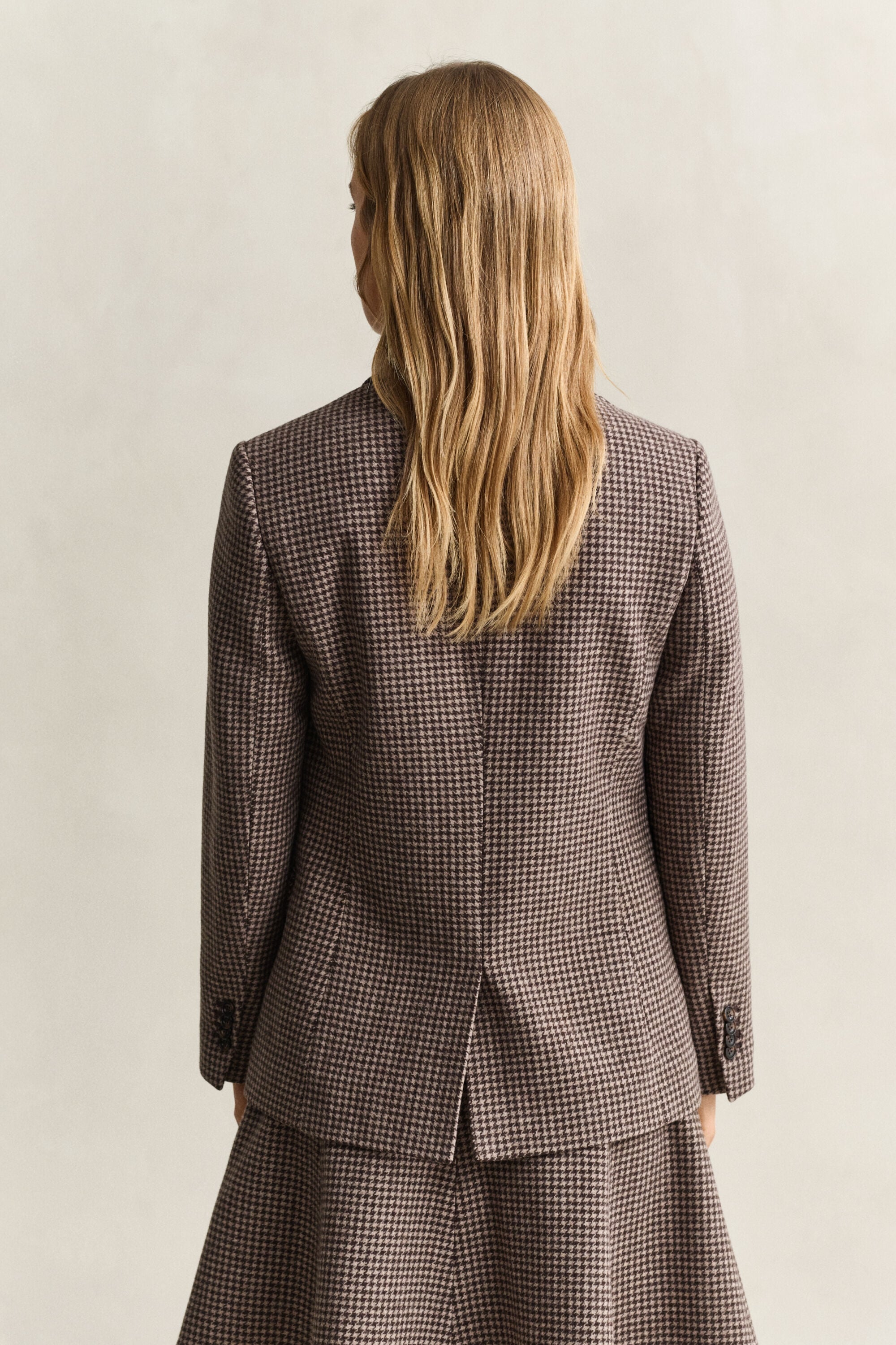 Blazer met pied-de-poule