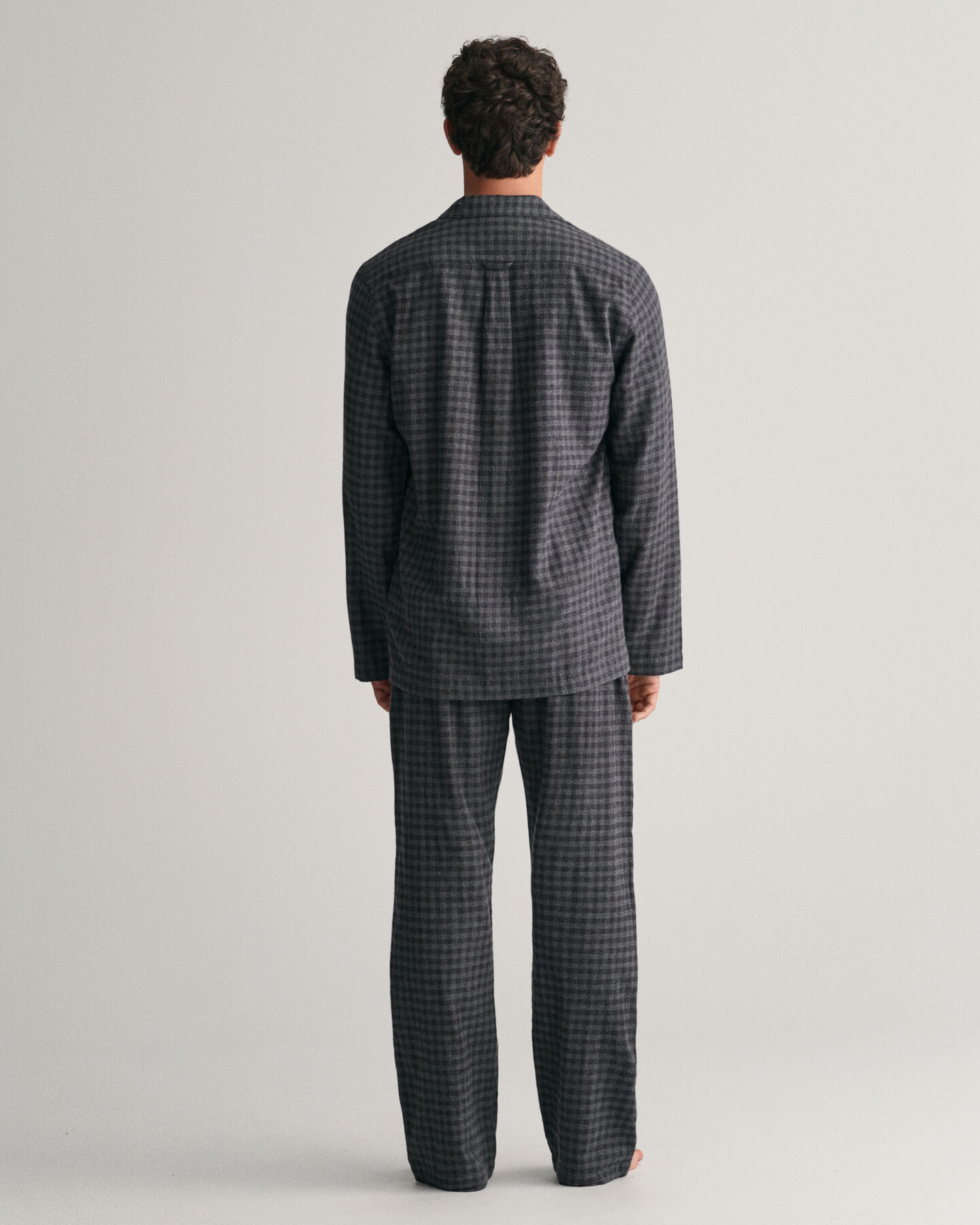 Flanellen pyjamabroek & -shirt in cadeauverpakking