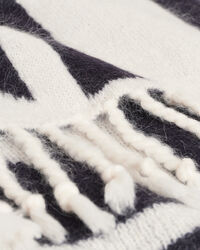 Quadrat Logo mohair sjaal