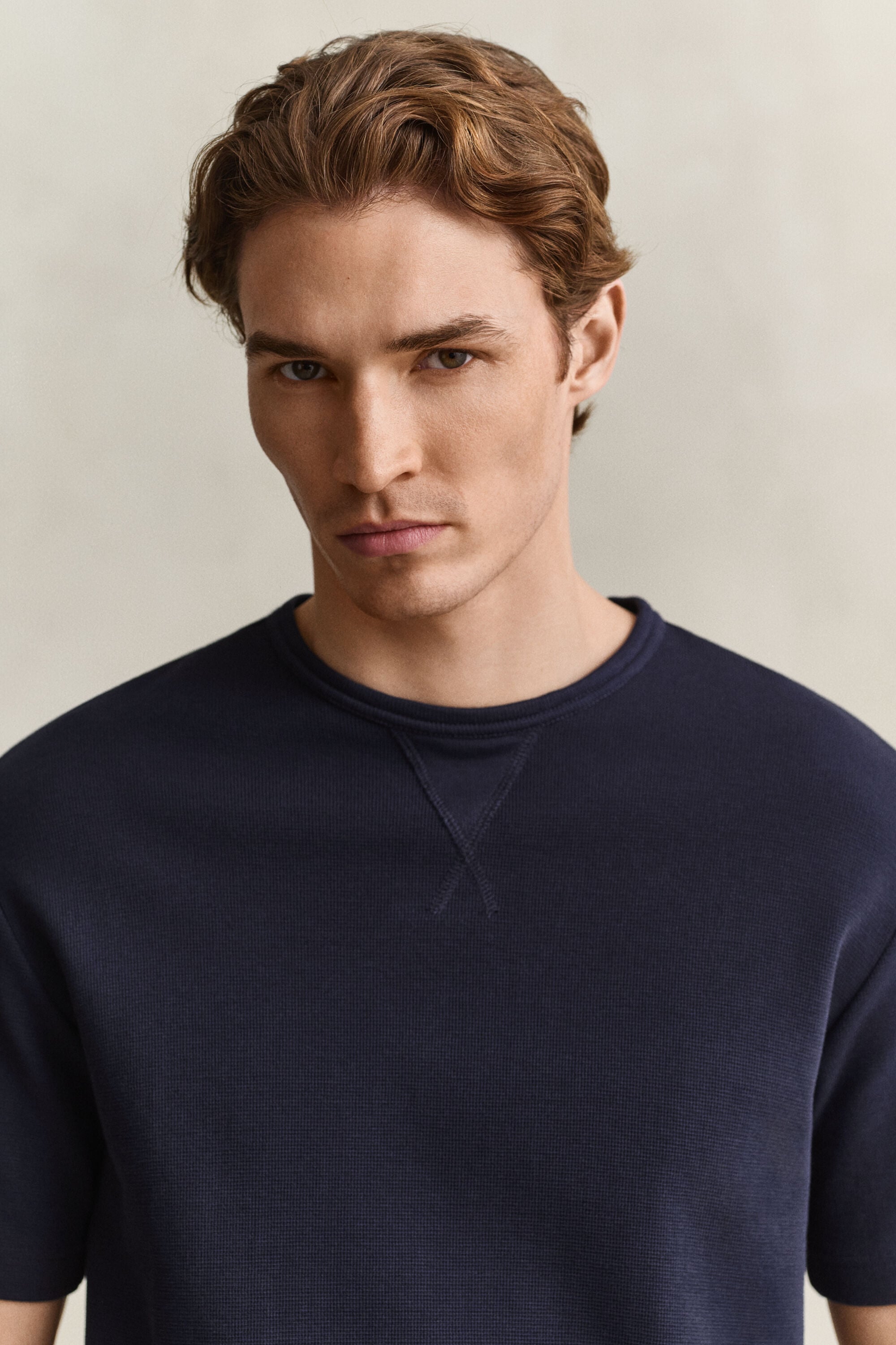 T-shirt met textuur