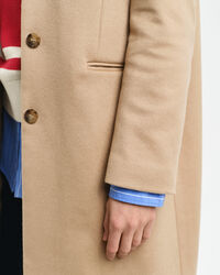 Klassieke Tailored Fit wollen jas