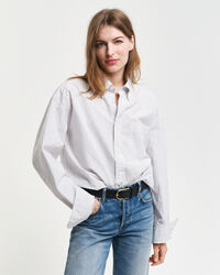 Relaxed Fit Striped Heritage Poplin overhemd