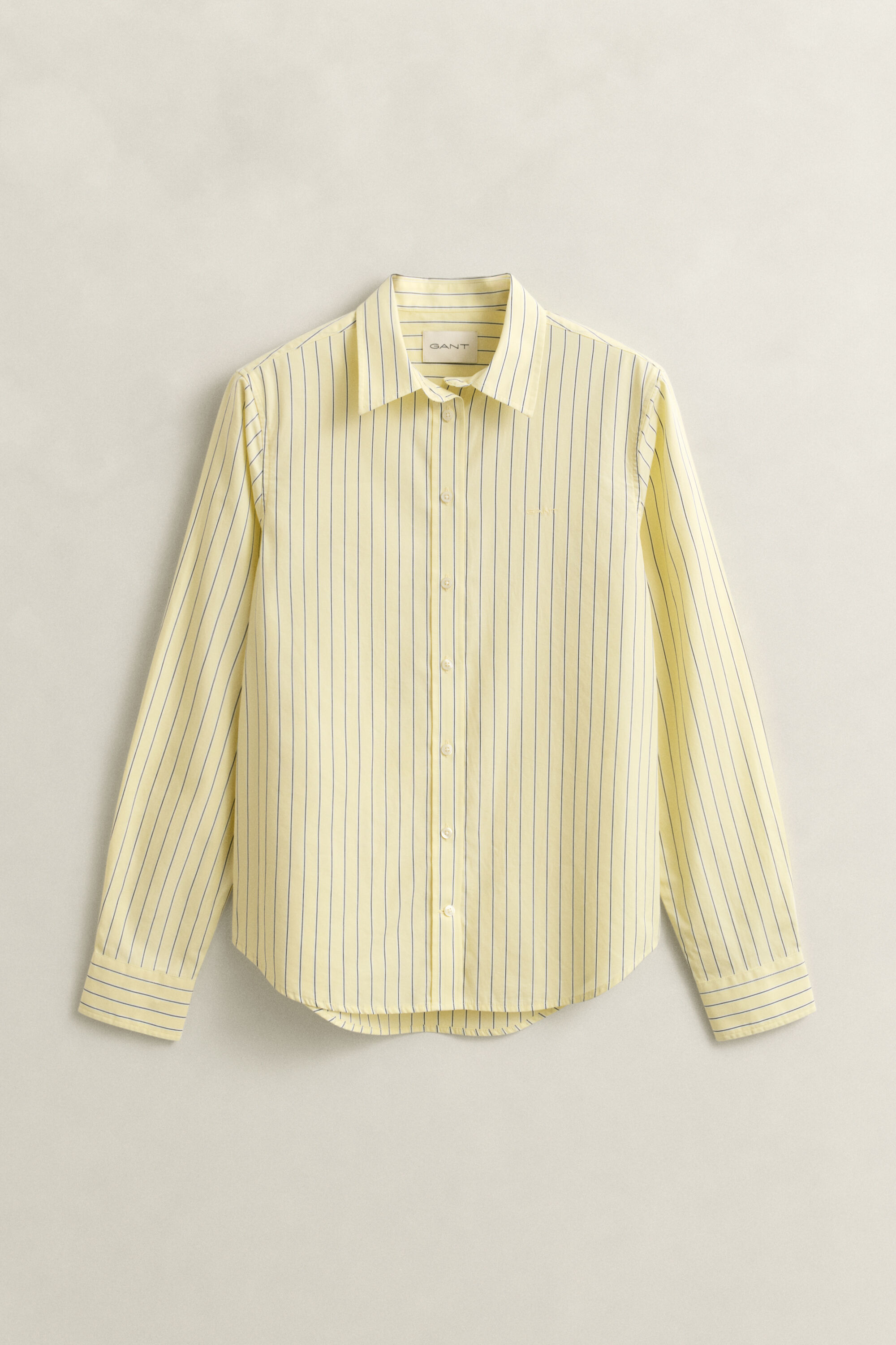 Regular Fit Classic overoverhemd met strepen van poplin