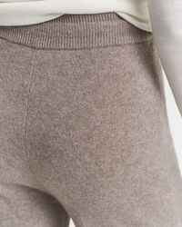 Broek van gebreide wol