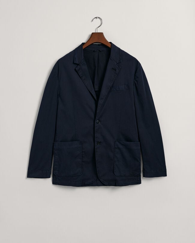 Kostuumblazer van katoen