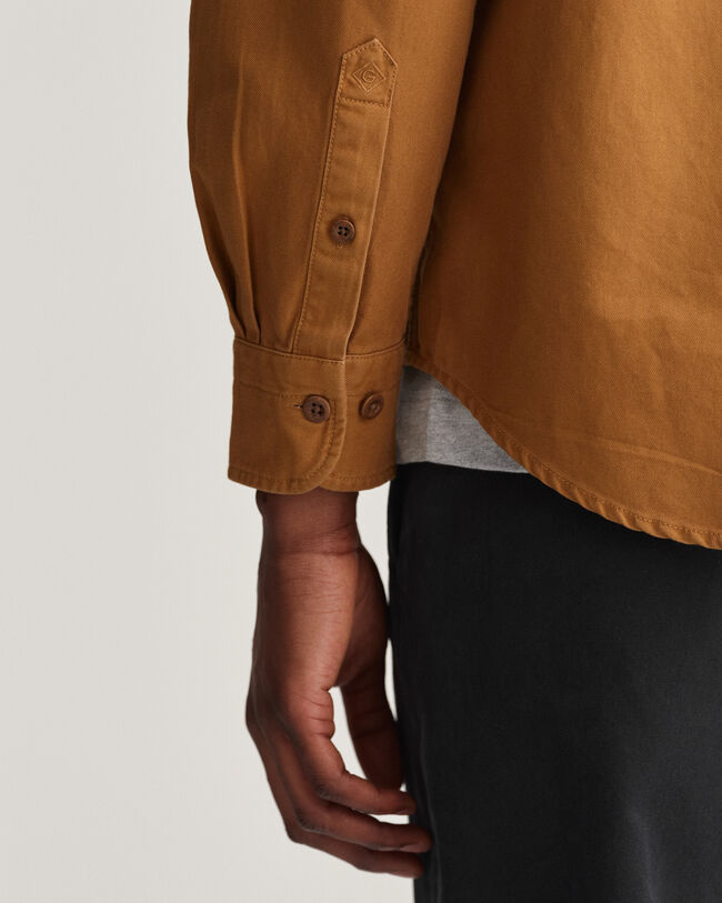 Relaxed Fit overhemd van keperstof