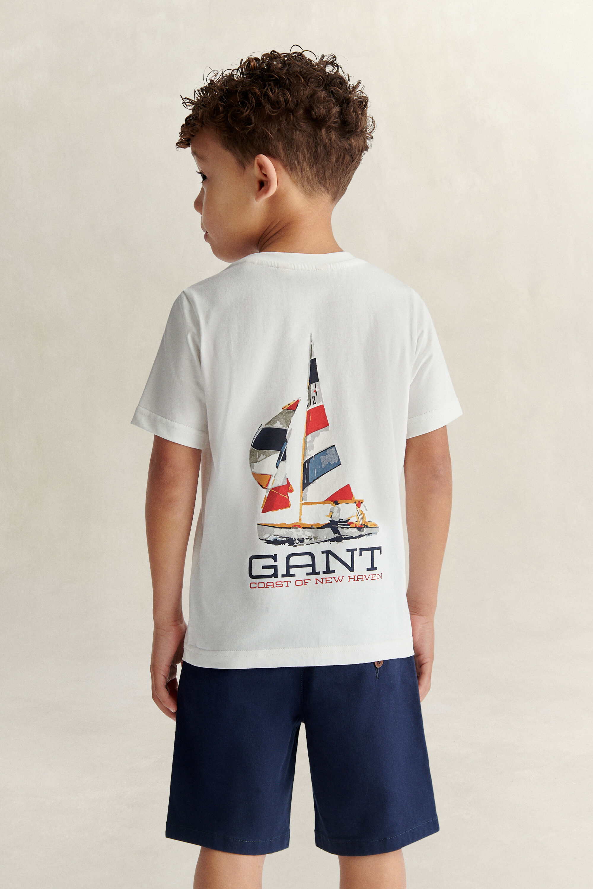 Boys Coastal Graphic T-shirt
