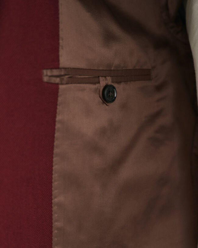 Oversized kostuumblazer van wolkeper