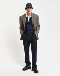 Tweekleurige Slim Fit broek