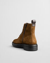 Boggar halfhoge su&egrave;de laarzen