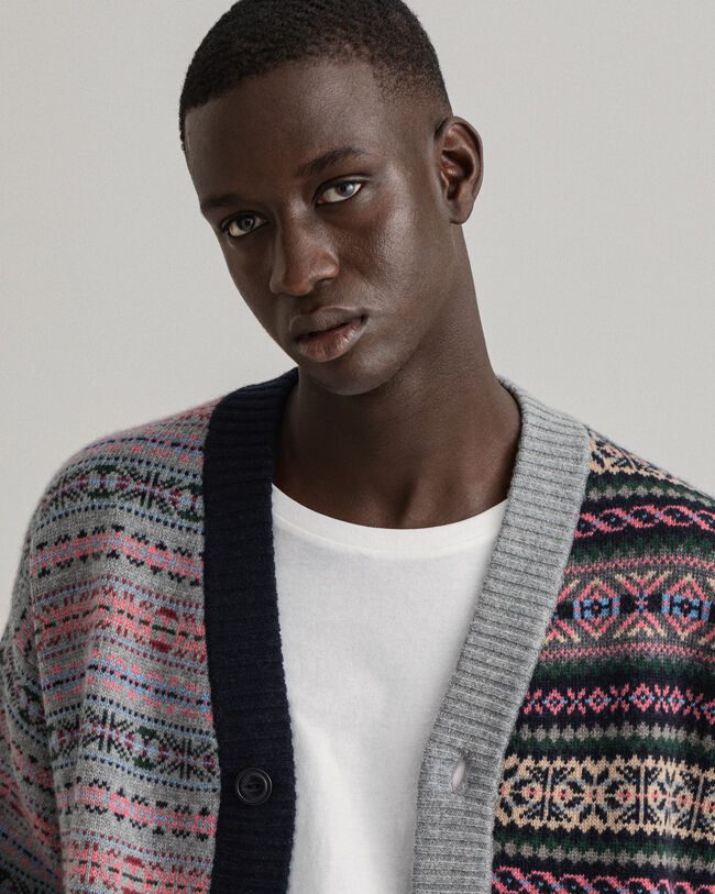 REMAKE Fair Isle vest