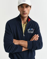 Nautical Flags vest met ritssluiting