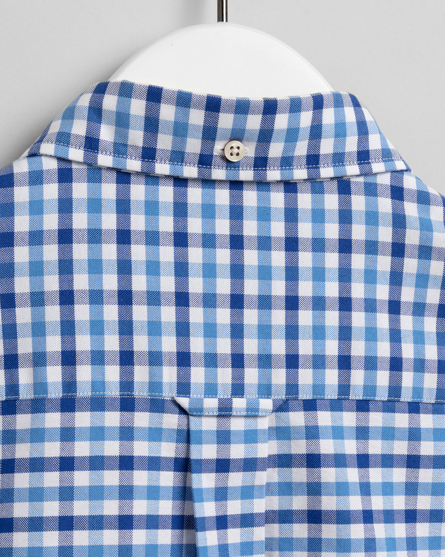 Regular Fit Oxford-overhemd met tweekleurig Gingham-ruitje