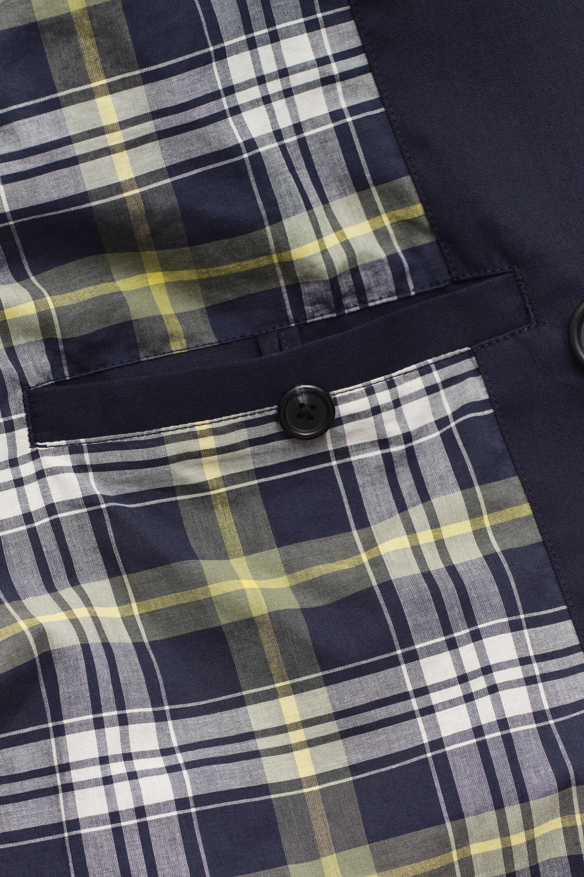 Trenchcoat van katoenmix