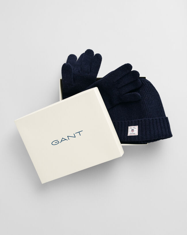 Cadeauset met beanie & handschoenen
