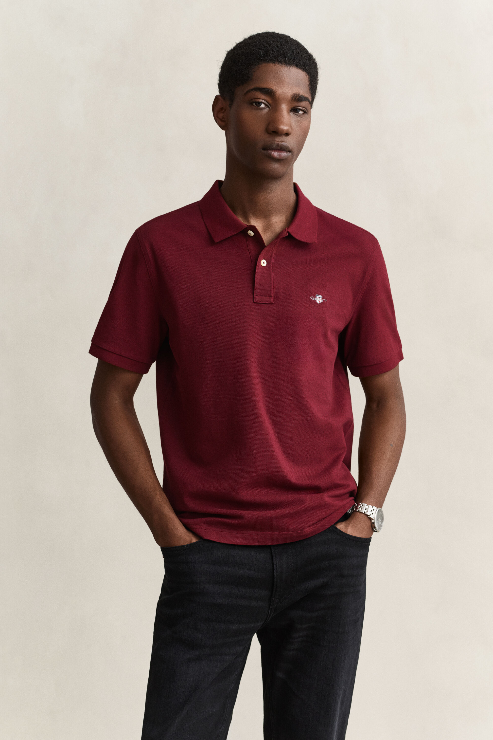 Regular-fit poloshirt