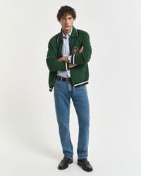 Regular Fit Classic overhemd van poplin met kleine ruitjes