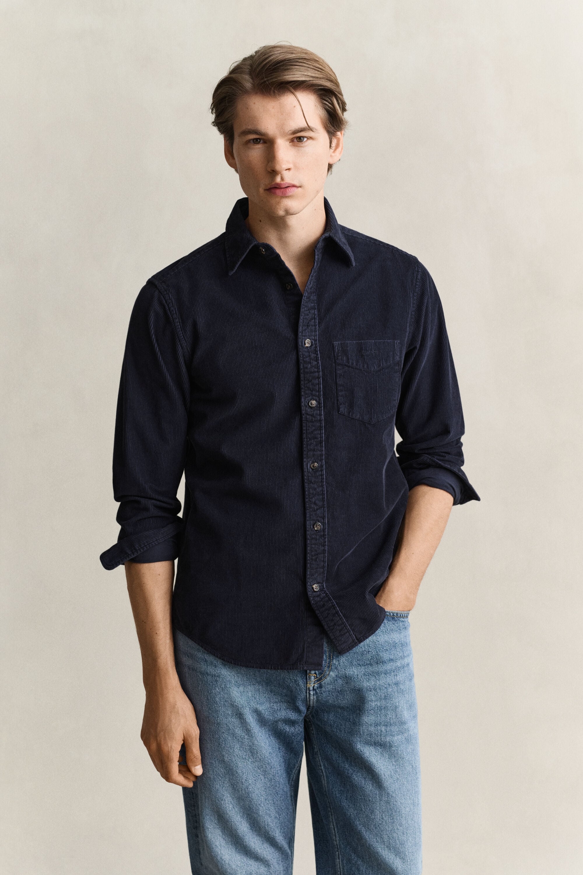 Corduroy overhemd