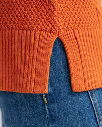 Kabeltrui met ronde hals