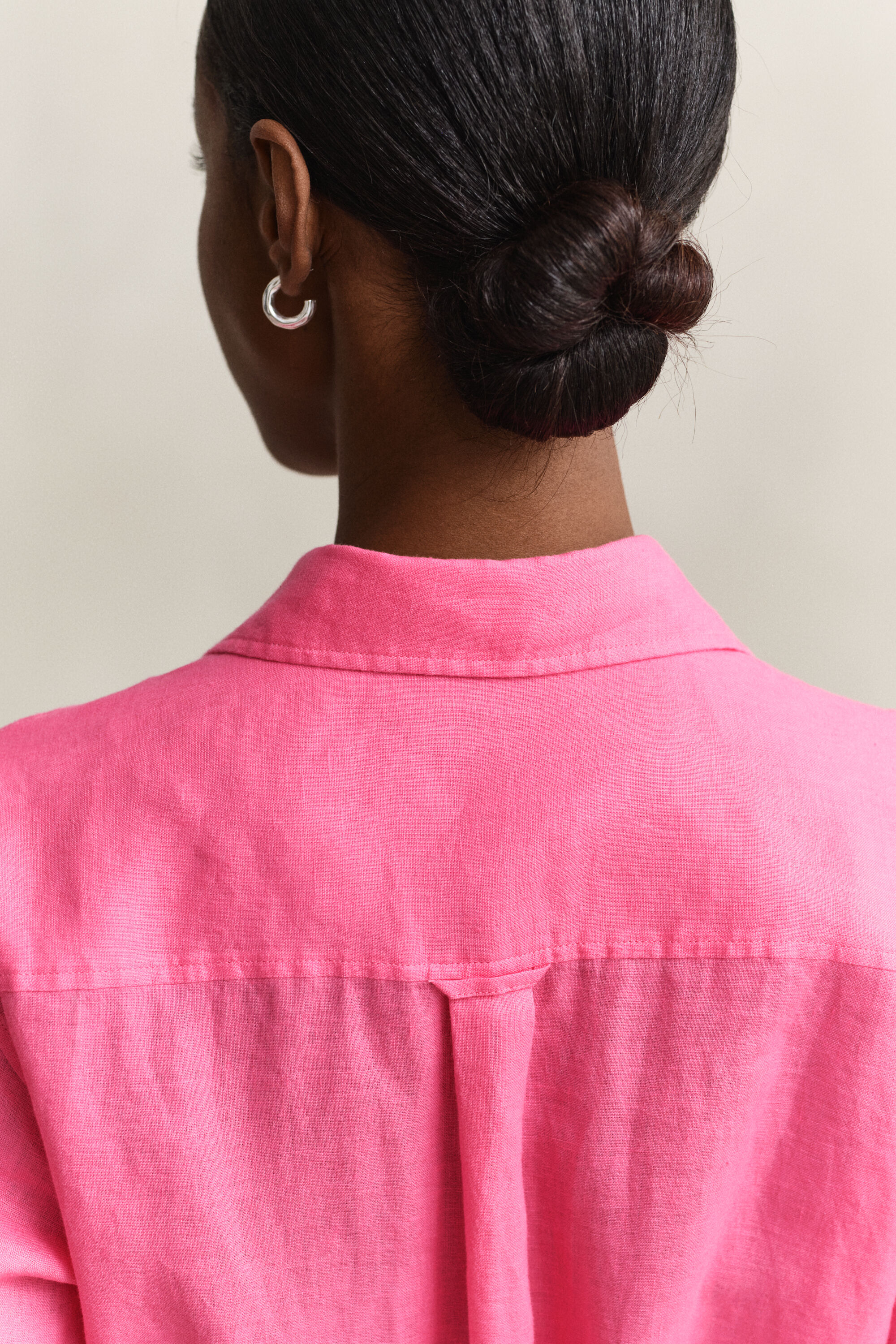 Linnen overoverhemdjurk