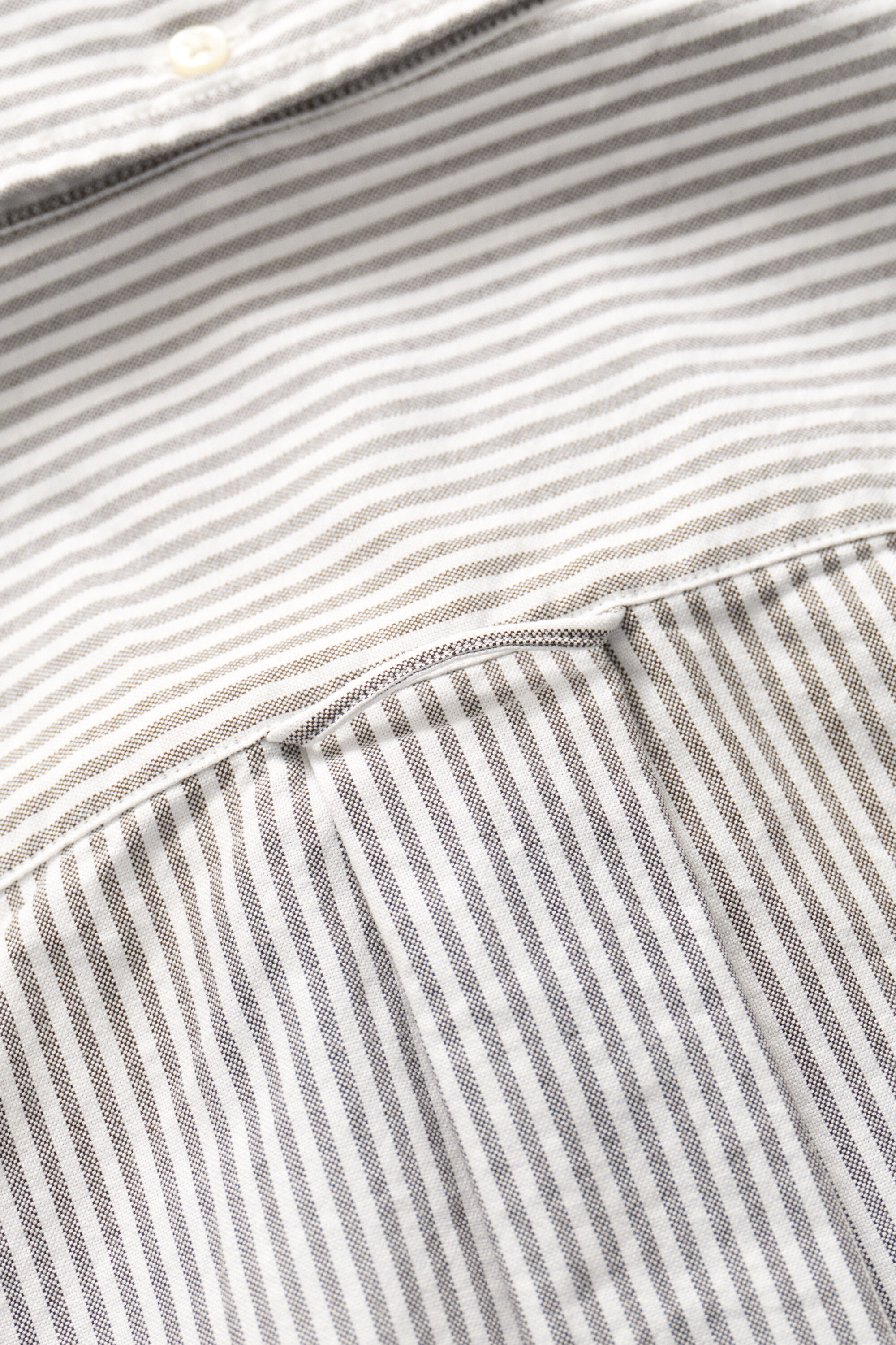 Classic Regular gestreept Oxford-overhemd