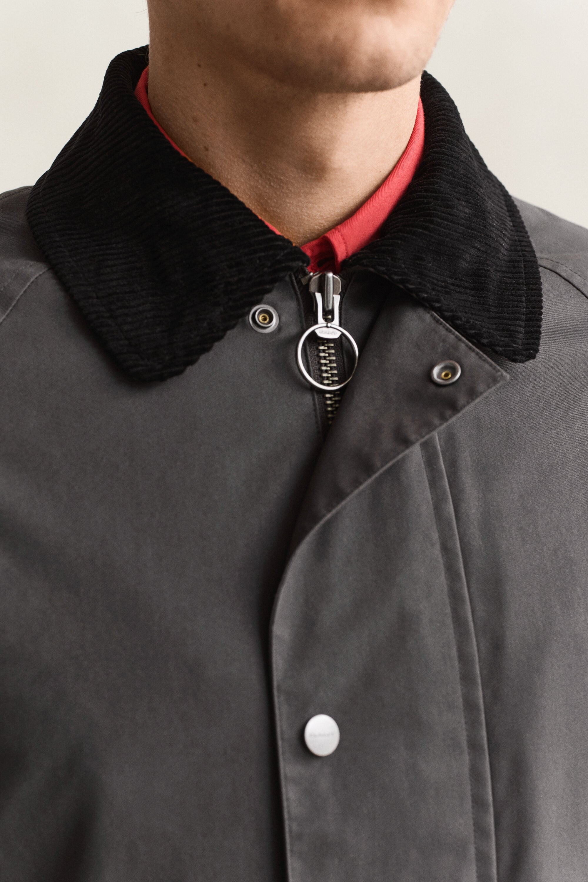 Gewaxte outdoorjas