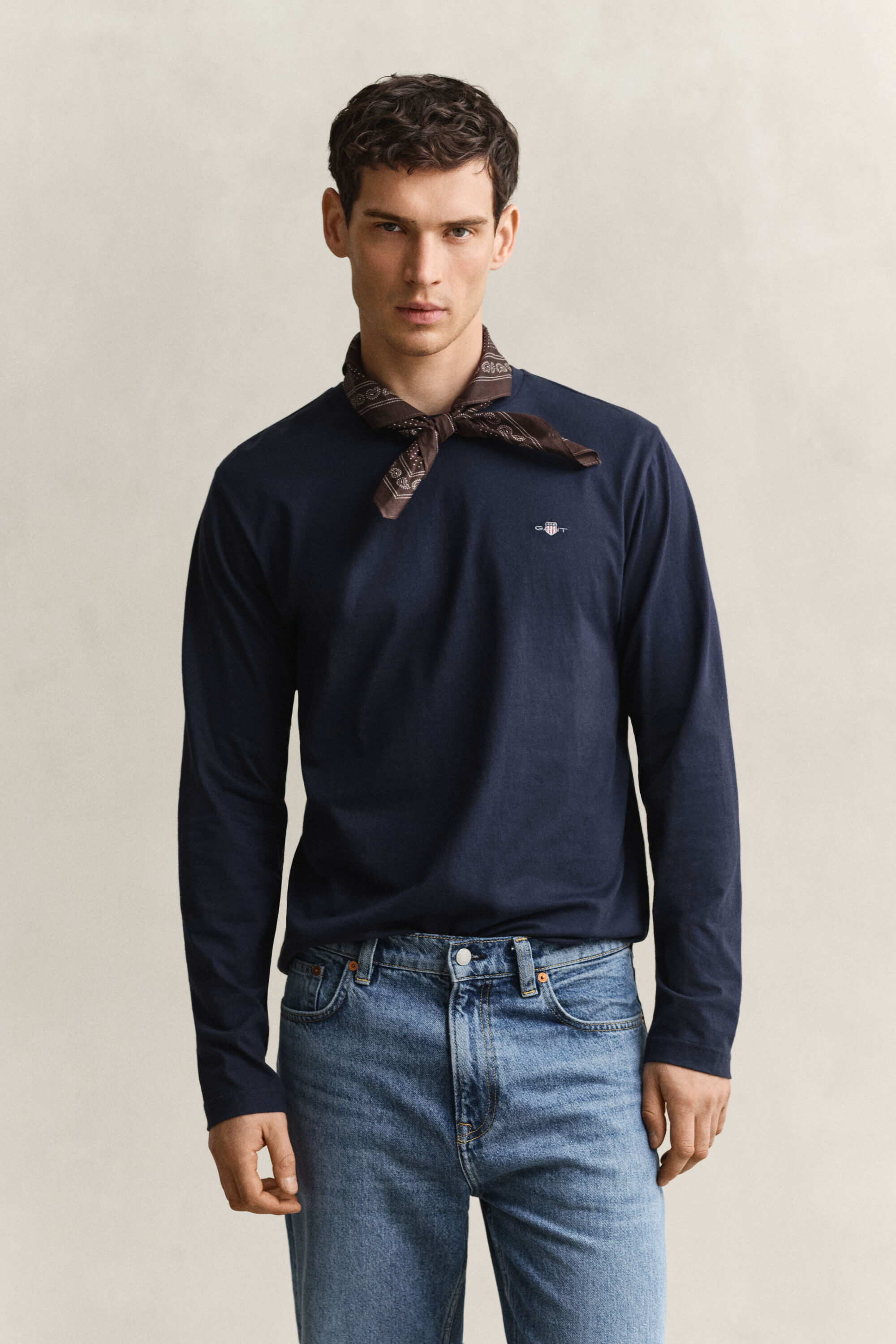 Shield T-shirt met lange mouwen