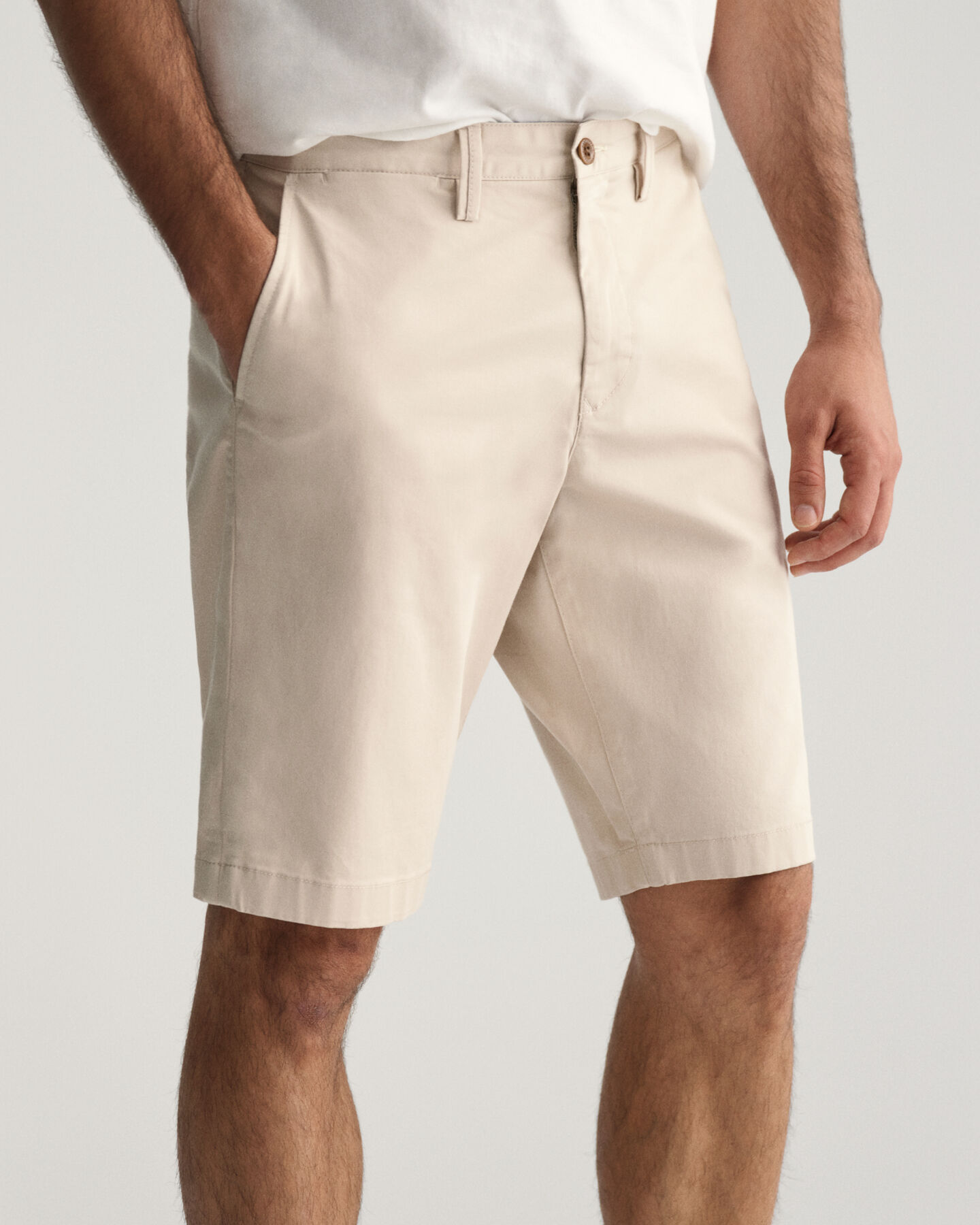 Relaxed Fit short van keperstof