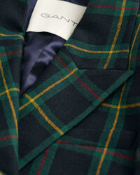 Regular Fit kostuumblazer met ruiten