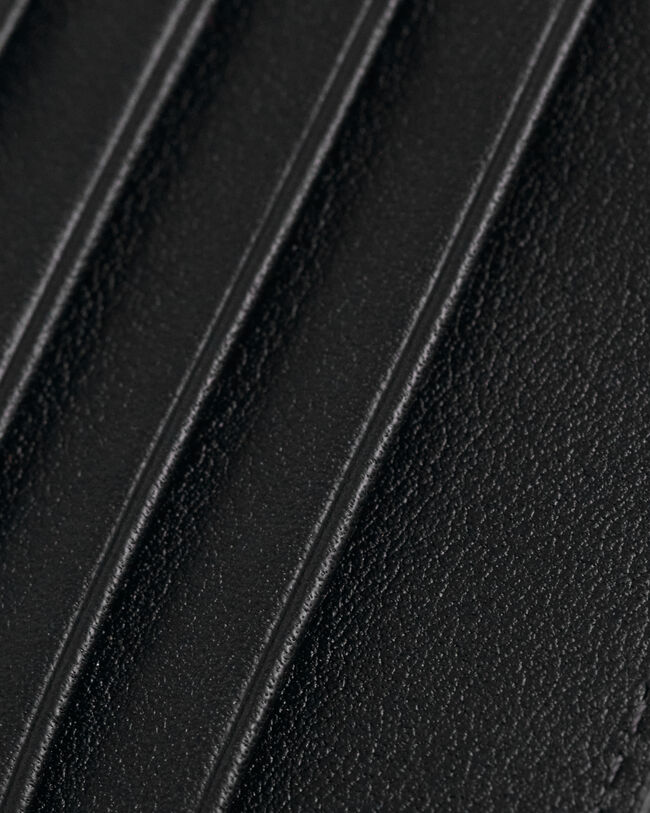 Leren kaarthouder met rits