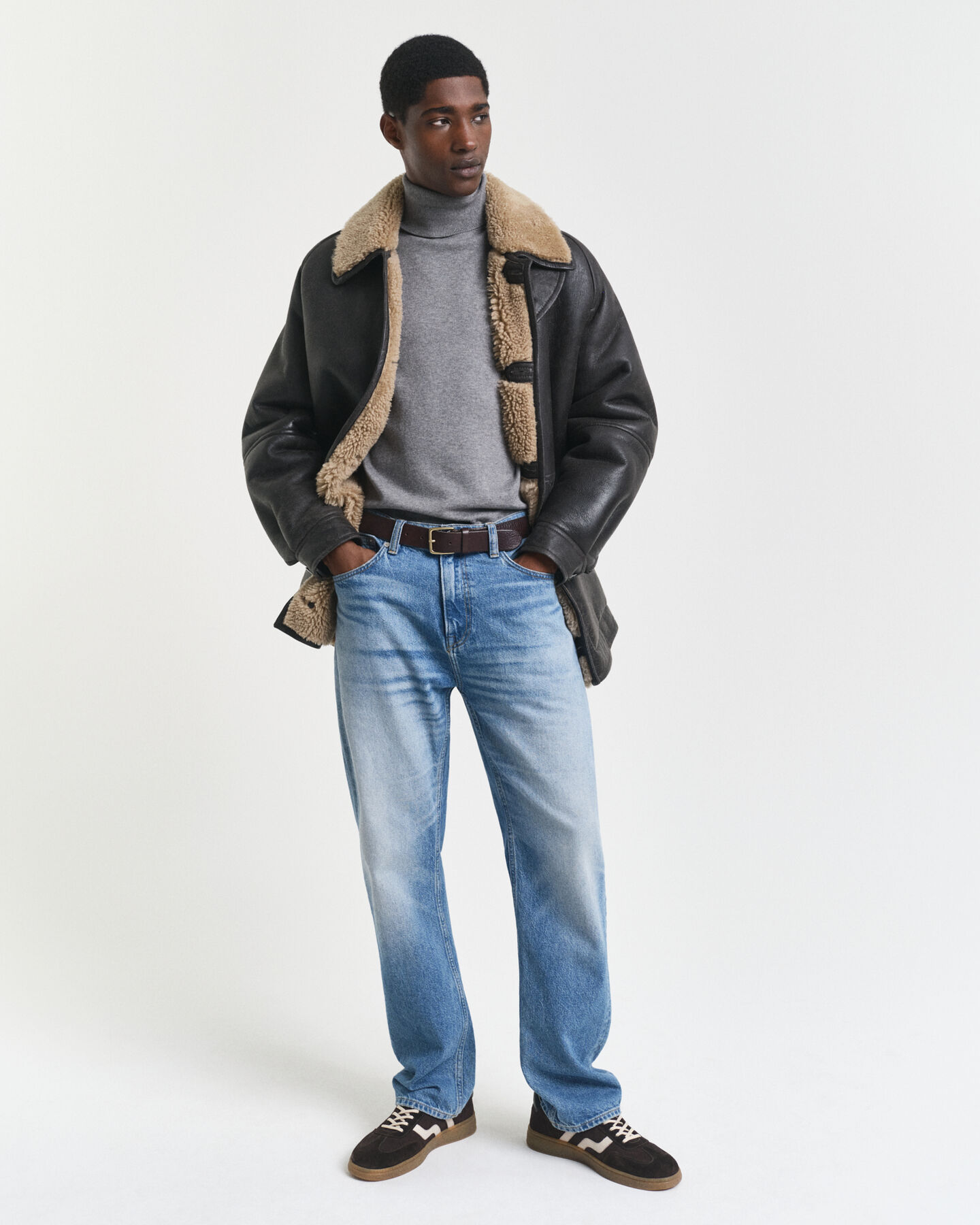 Klassieke katoenen coltrui