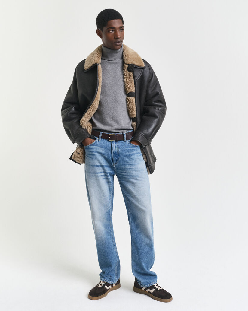 Klassieke katoenen coltrui