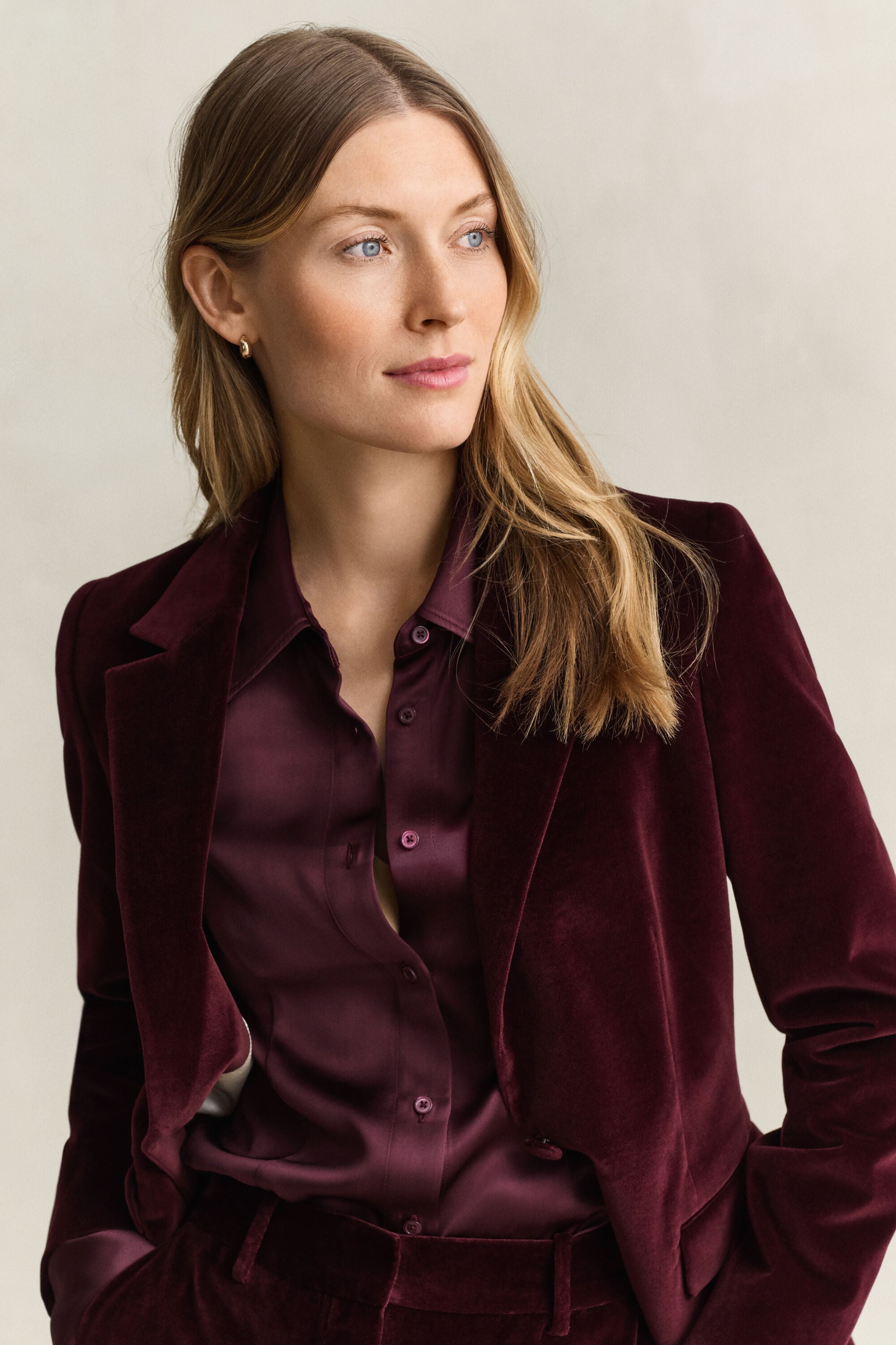 Fluwelen blazer