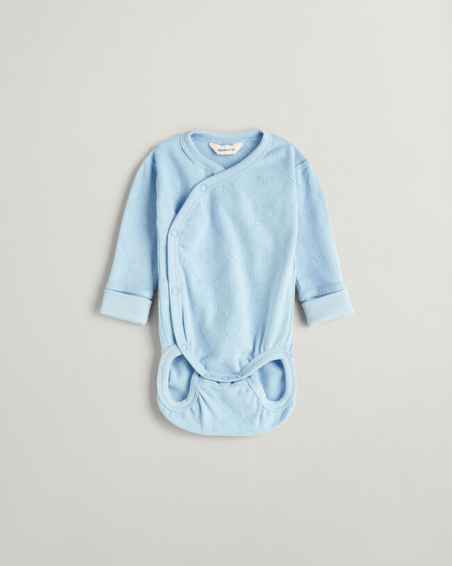 Baby Pointelle jersey romper