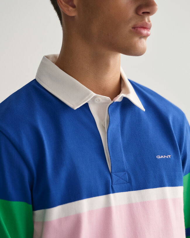 Rugger met kleurblok