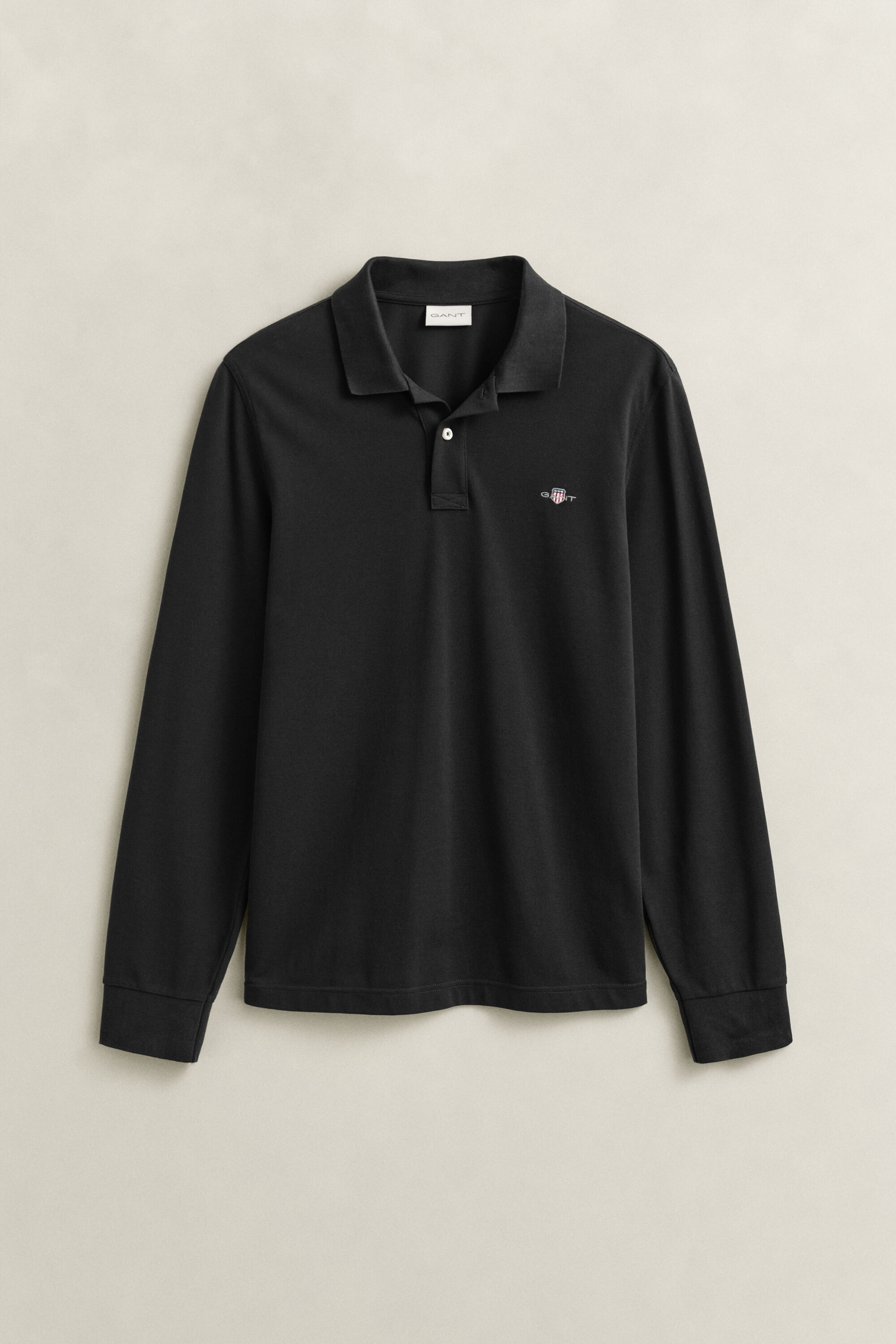 Poloshirt met lange mouwen