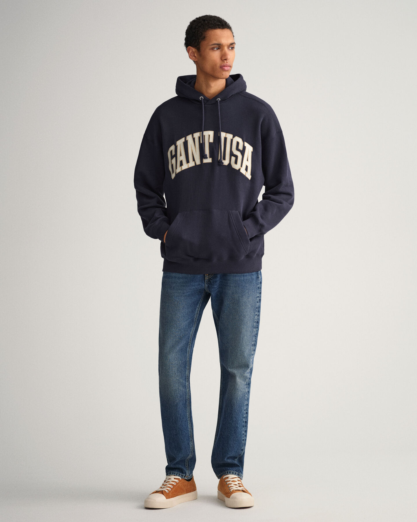 USA Graphic hoodie van sweatstof