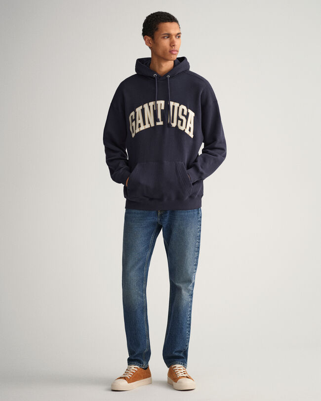 USA Graphic hoodie van sweatstof