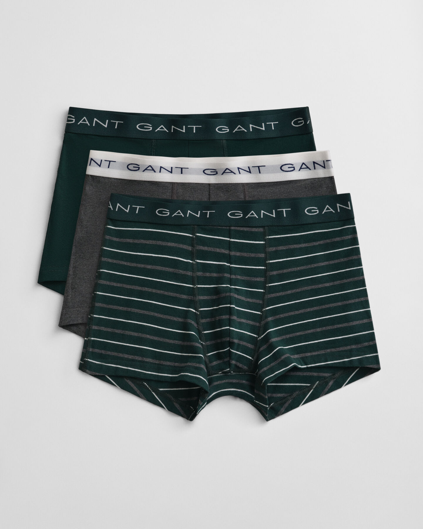Set van drie gestreepte boxershorts in cadeauverpakking