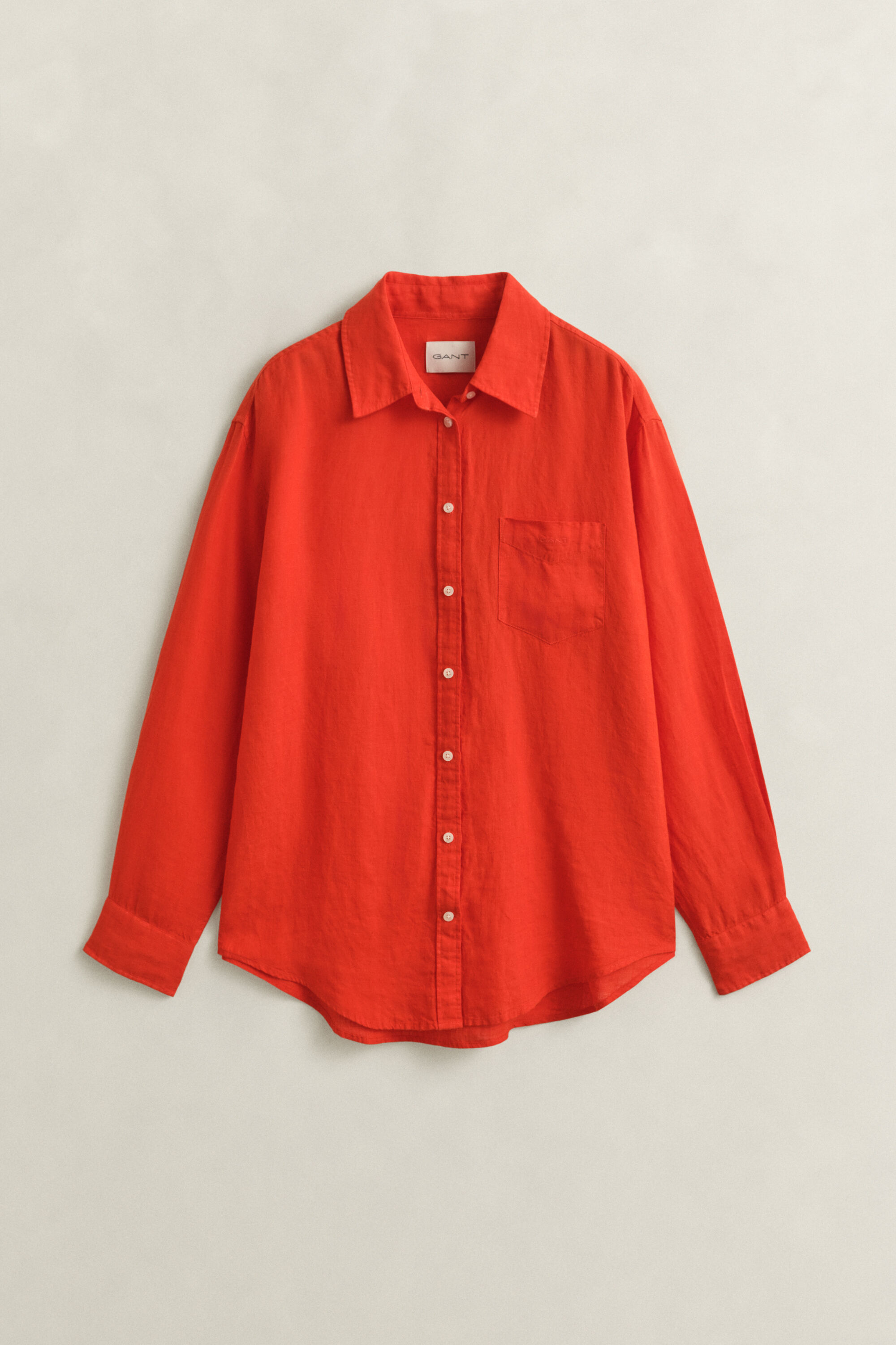 Relaxed Fit linnen blouse