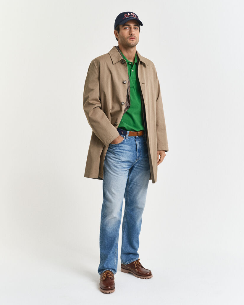 Regular Fit Shield piqu&eacute; poloshirt