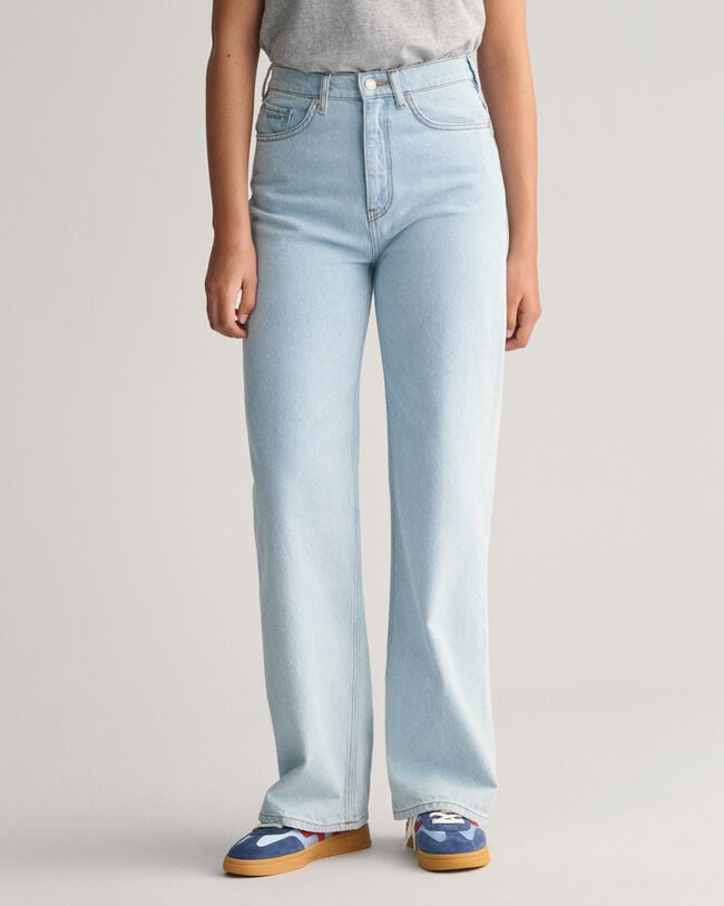Teen Girls jeans met wijde pijpen