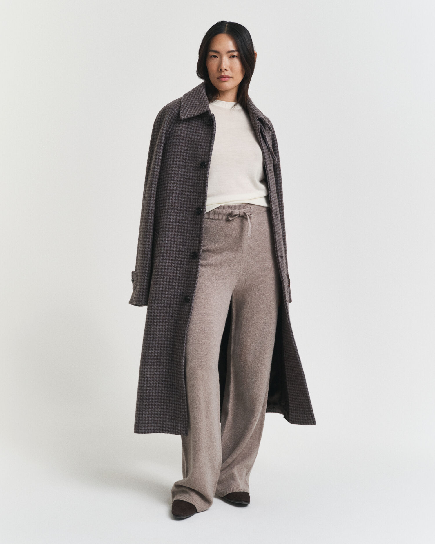 Trui met ronde hals van extra fijne merinoswol