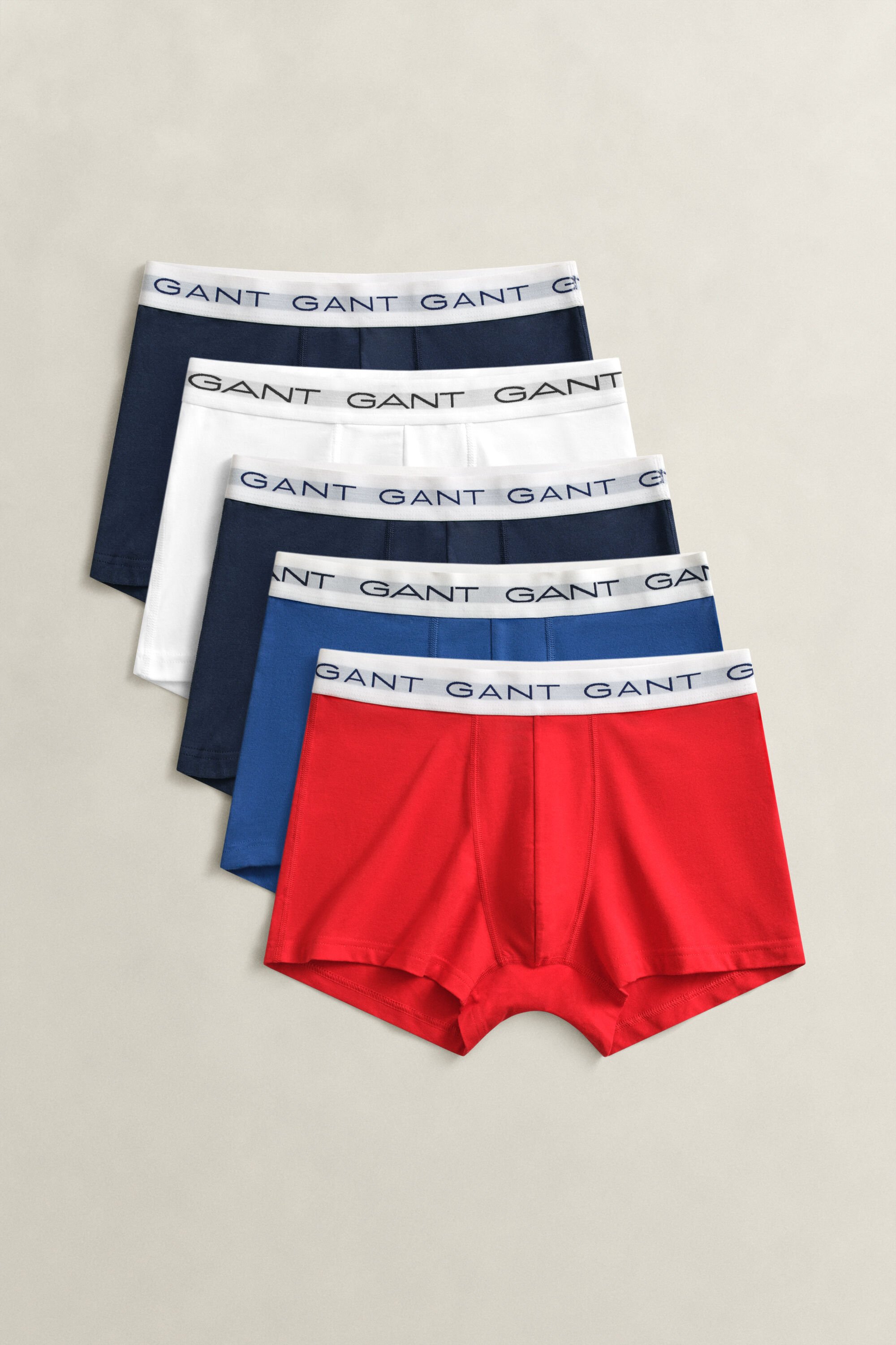 Set van vijf boxershorts
